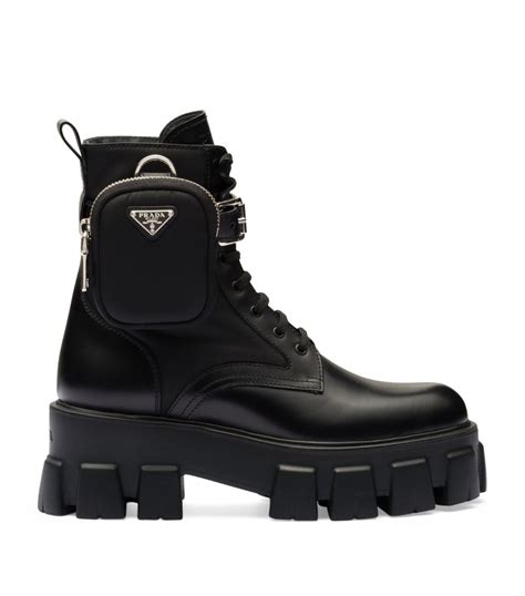 prada monolith boots.|Prada monolith boots sale.